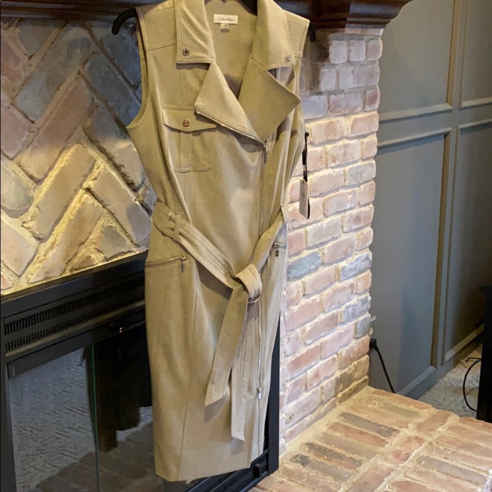 Calvin Klein Trench Style Dress